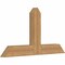 Ekena Millwork Portland Timber Gable Bracket, Western Red Cedar, 48"W x 26"H x 3 1/2"D x 5 1/2"F, 13/12 Pitch GBW048X26X0406POR00SWR - alternate 3